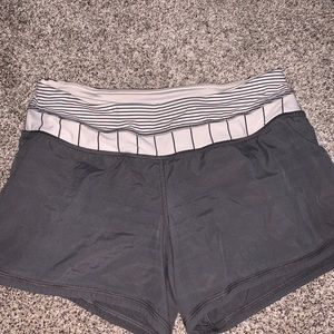 Gray Lululemon shorts